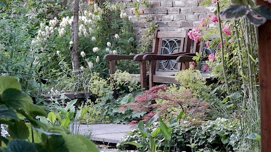 de tuin van Hof in Ruurlo