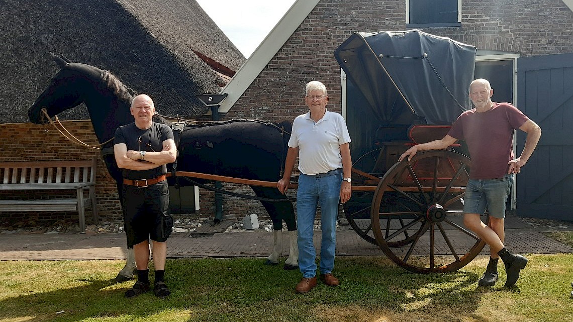 Gerestaureerde tilbury in Hellendoorn